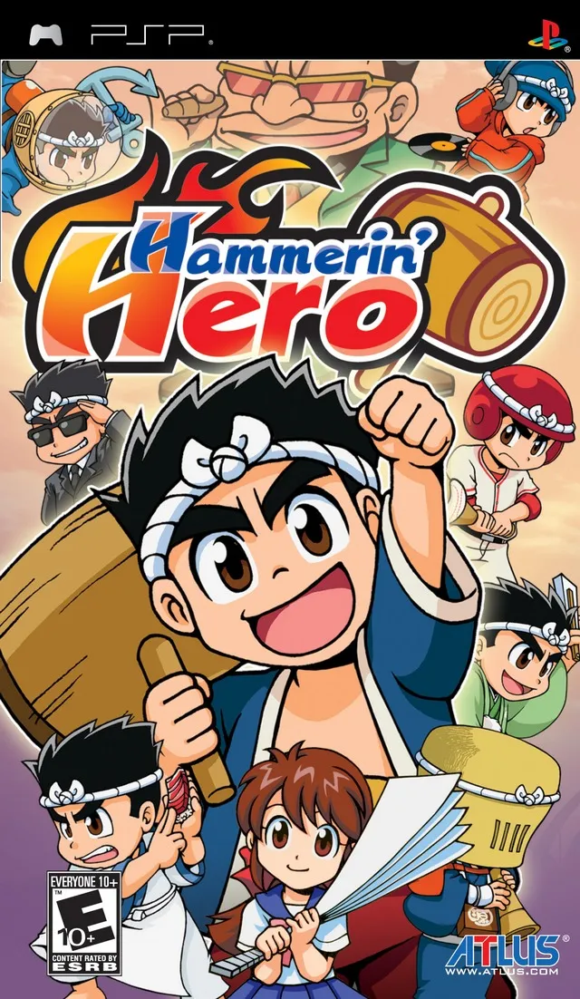 Hammerin' Hero box art