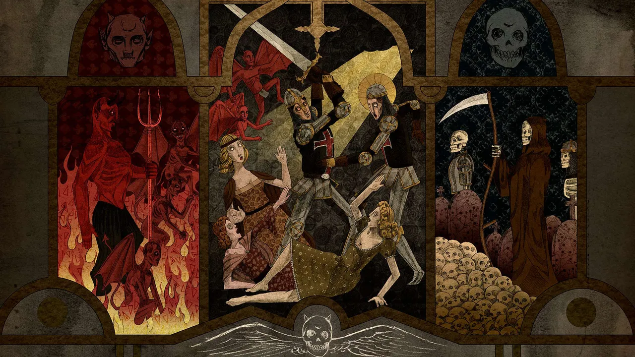 Backdrop artwork for Dante's Inferno
