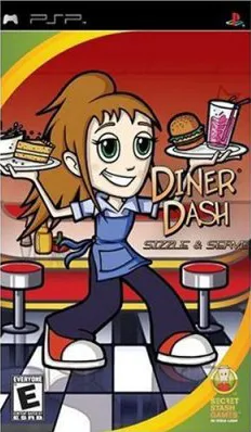 Diner Dash: Sizzle and Serve box art