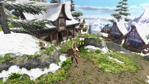 Backdrop artwork for Monster Hunter Freedom 2