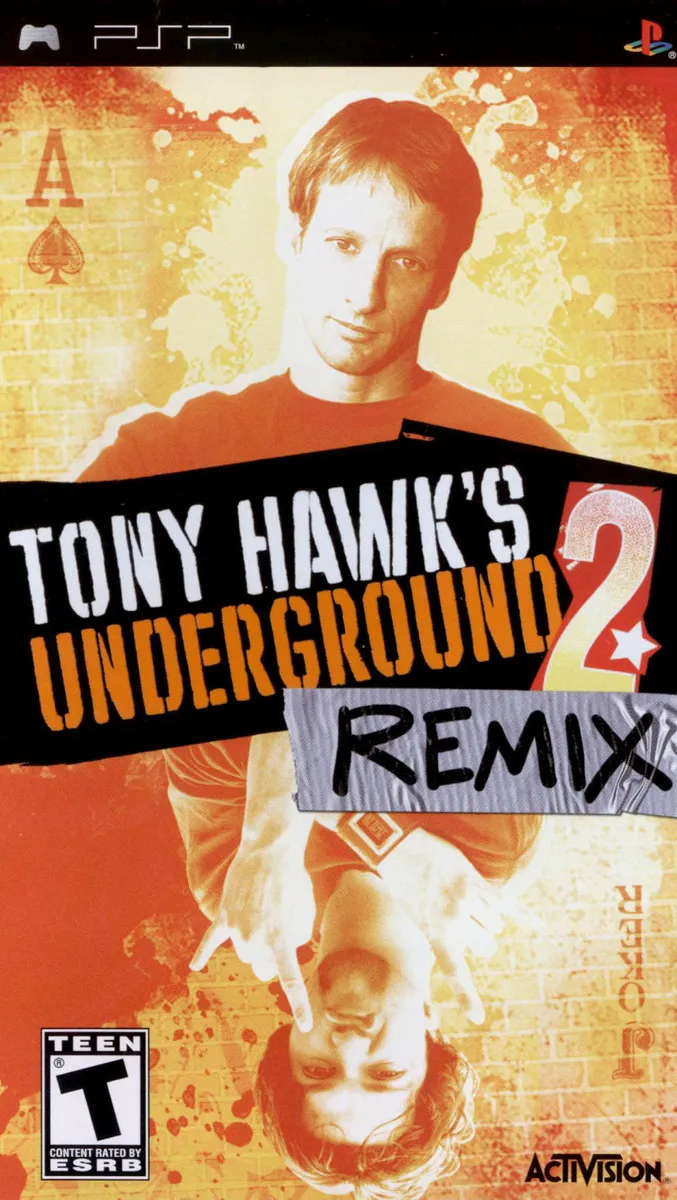 Tony Hawk's Underground 2 Remix box art