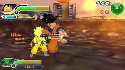 Dragon Ball Z: Tenkaichi Tag Team screenshot