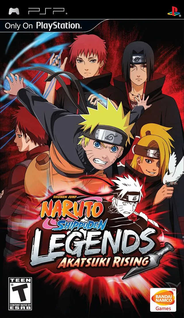 Naruto Shippuden: Legends: Akatsuki Rising box art