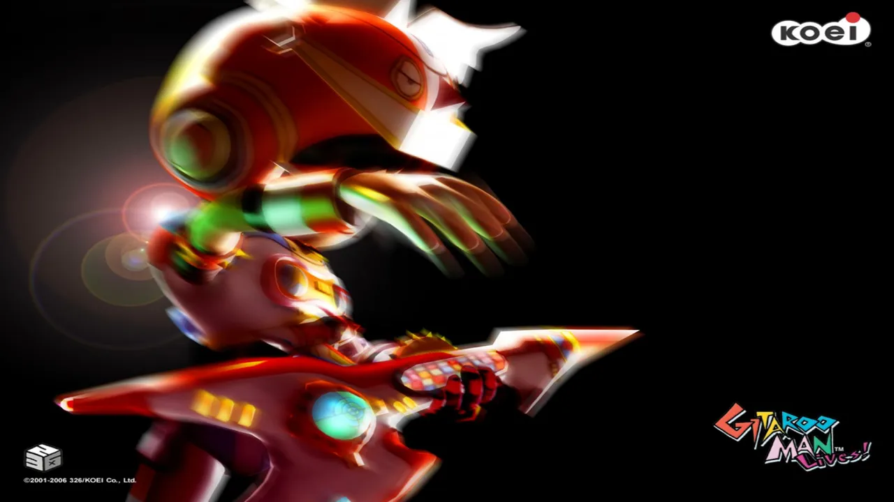 Backdrop artwork for Gitaroo Man Lives!
