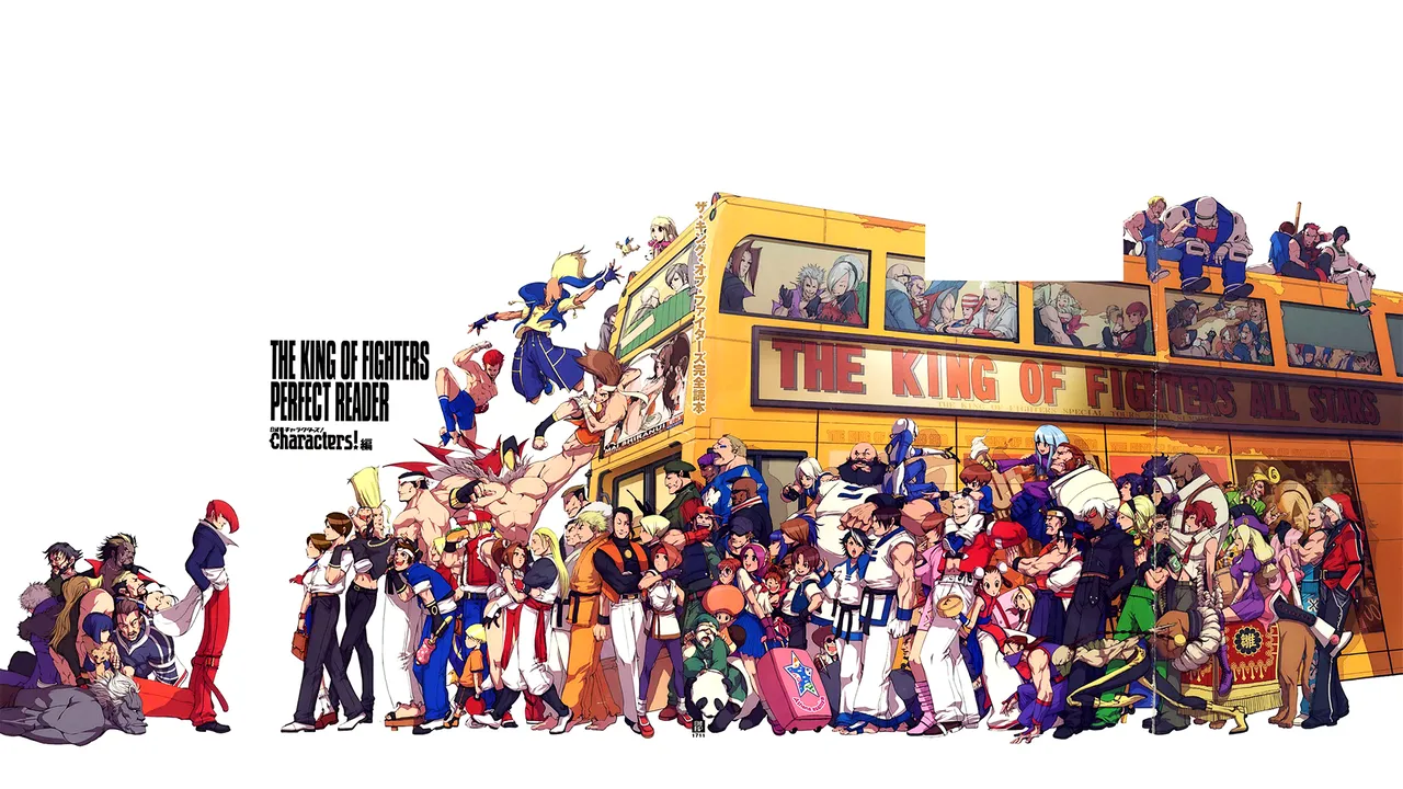 Backdrop artwork for The King of Fighters Collection: The Orochi Saga