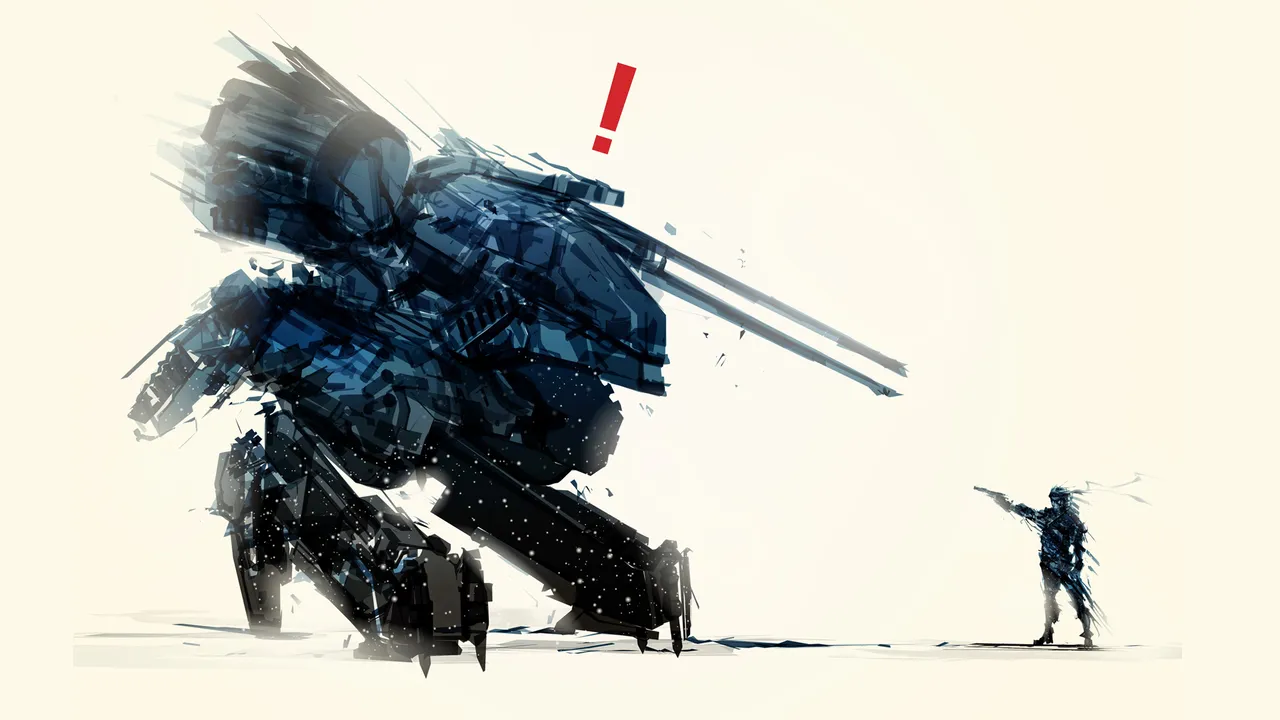 Backdrop artwork for Metal Gear Solid: Digital Graphic Novel