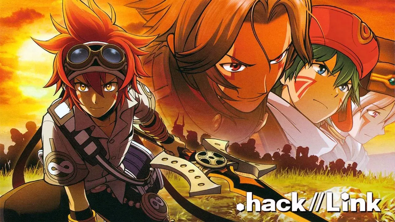 Backdrop artwork for Dot Hack Link