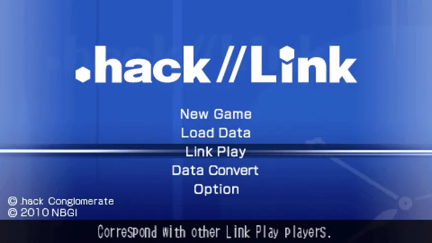Dot Hack Link screenshot