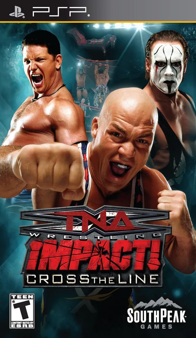TNA iMPACT! Cross the Line box art