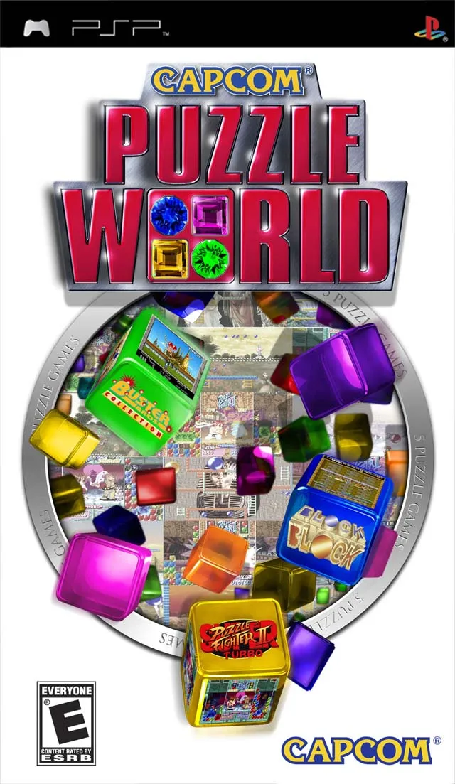 Capcom Puzzle World box art
