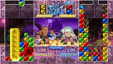 Backdrop artwork for Capcom Puzzle World