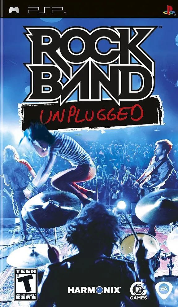 Rock Band Unplugged box art