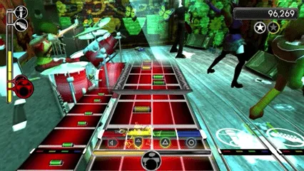 Rock Band Unplugged screenshot