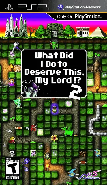 What Did I Do to Deserve This, My Lord!? 2 cover art for Sony PSP