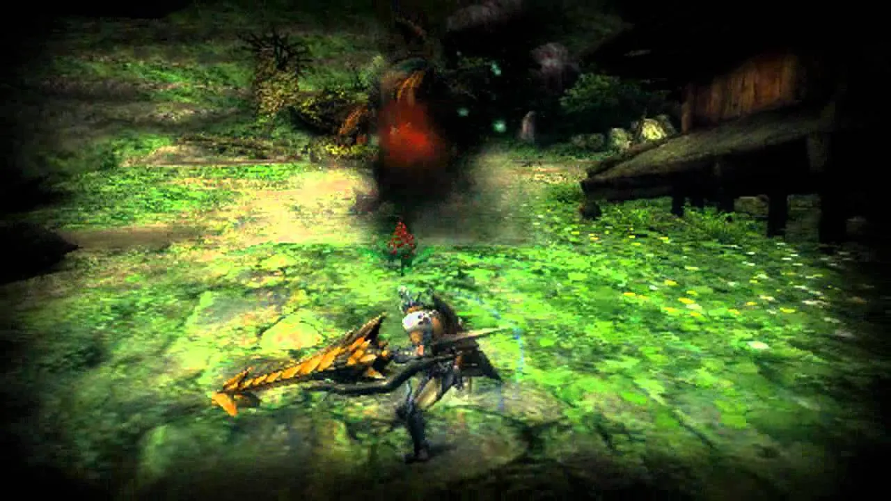 Backdrop artwork for Monster Hunter Portable 3rd