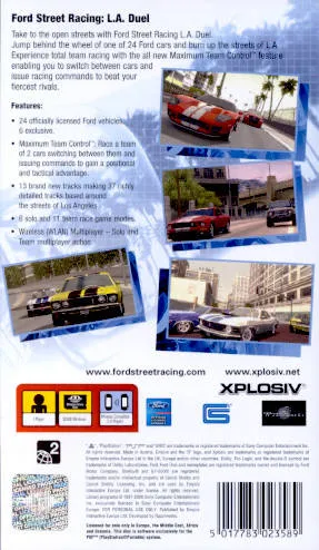 Ford Bold Moves Street Racing box back