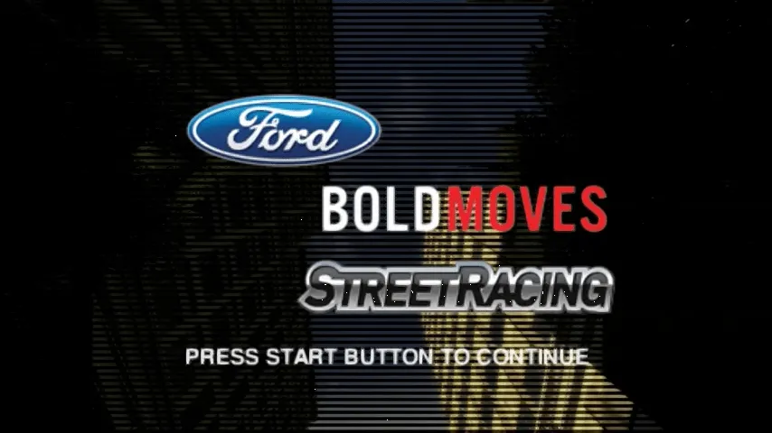 Ford Bold Moves Street Racing screenshot