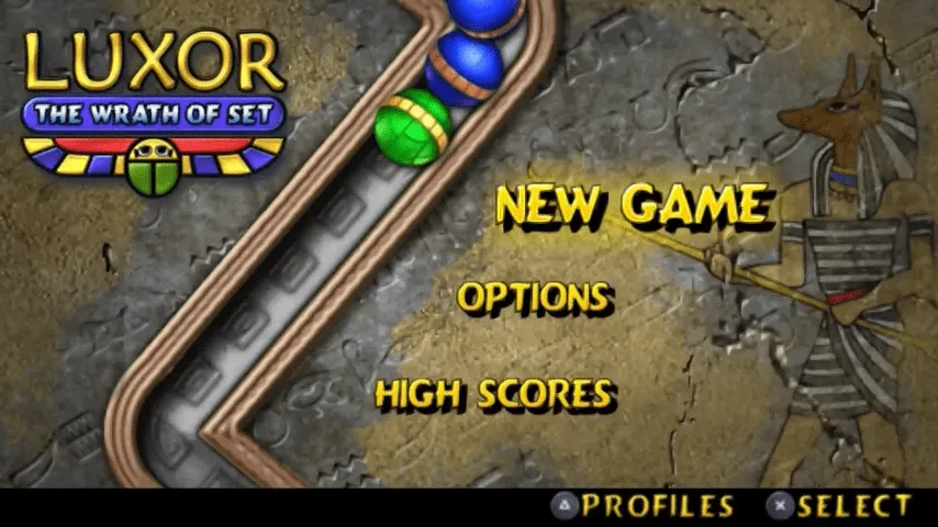 Luxor: The Wrath of Set screenshot