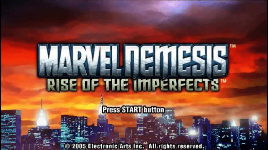 Marvel Nemesis: Rise of the Imperfects screenshot