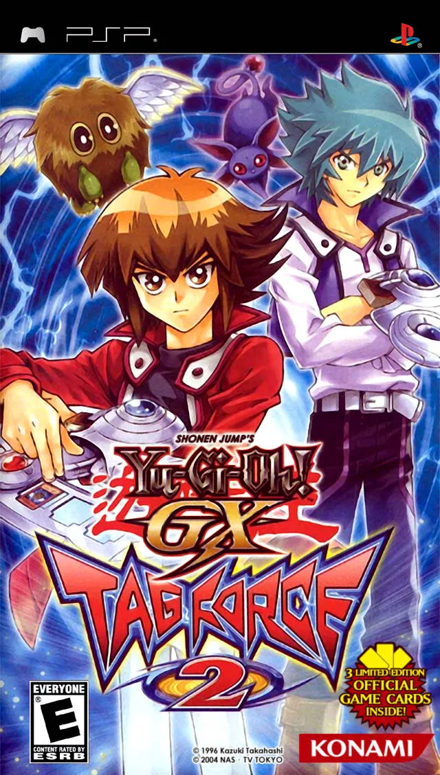 Yu-Gi-Oh! GX: Tag Force 2 cover art for Sony PSP