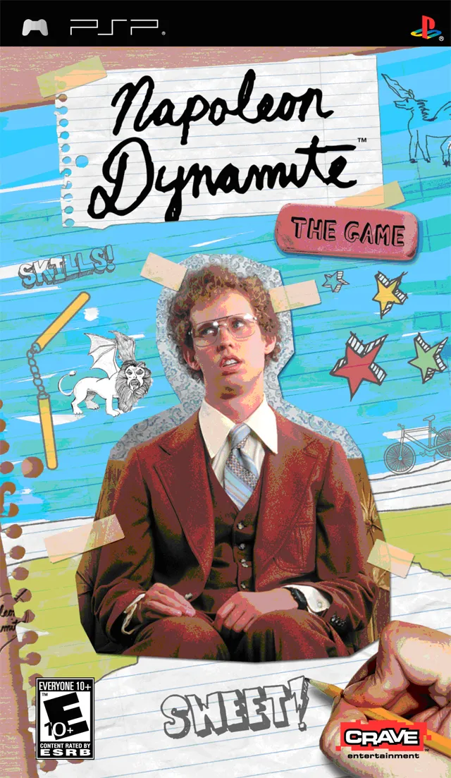 Napoleon Dynamite: The Game box art