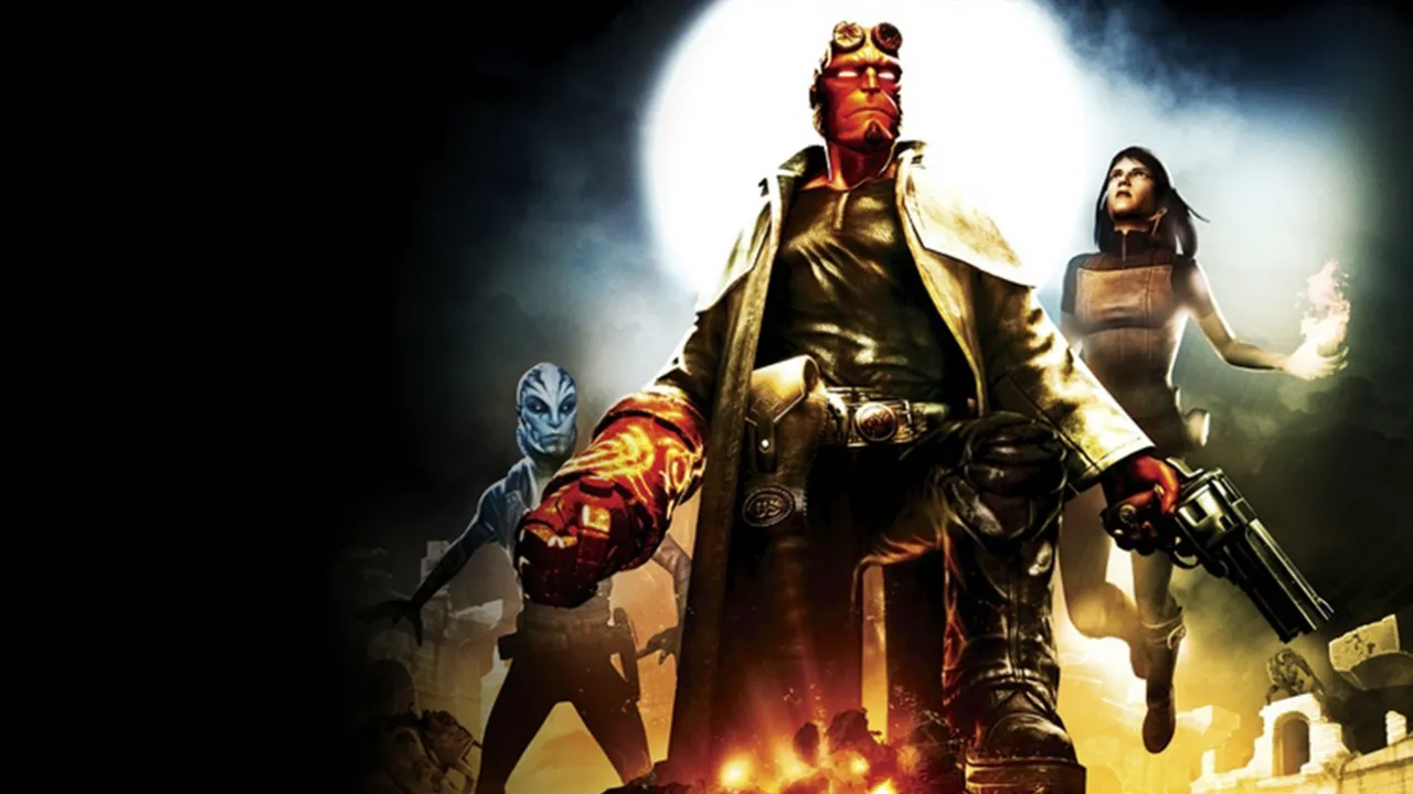 Backdrop artwork for Hellboy: The Science of Evil