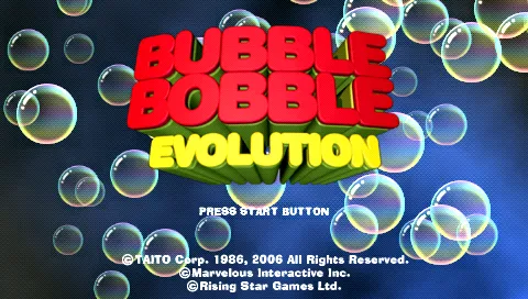 Bubble Bobble Evolution screenshot
