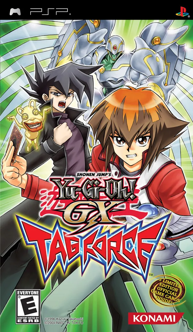 Yu-Gi-Oh! GX: Tag Force cover art for Sony PSP