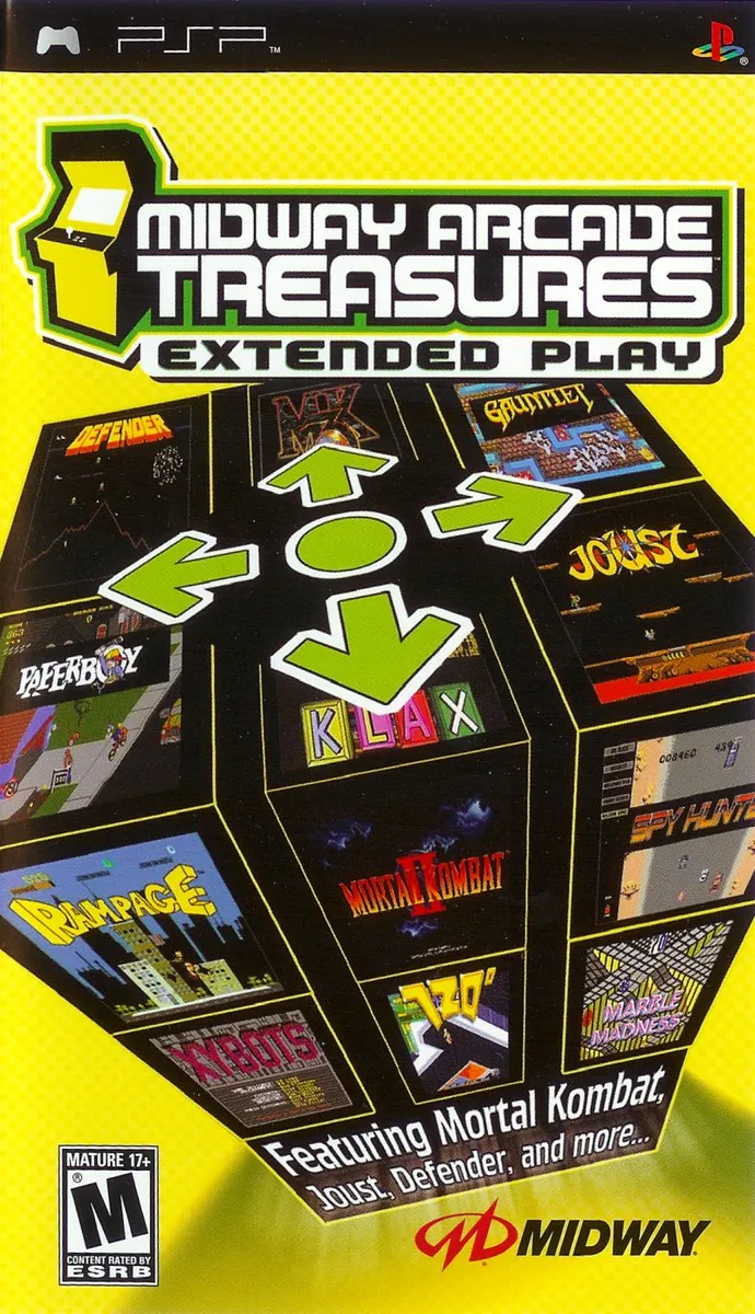 Midway Arcade Treasures: Extended Play box art