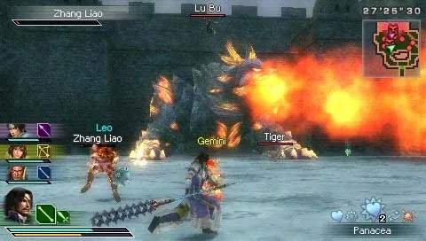 Backdrop artwork for Dynasty Warriors: Strikeforce