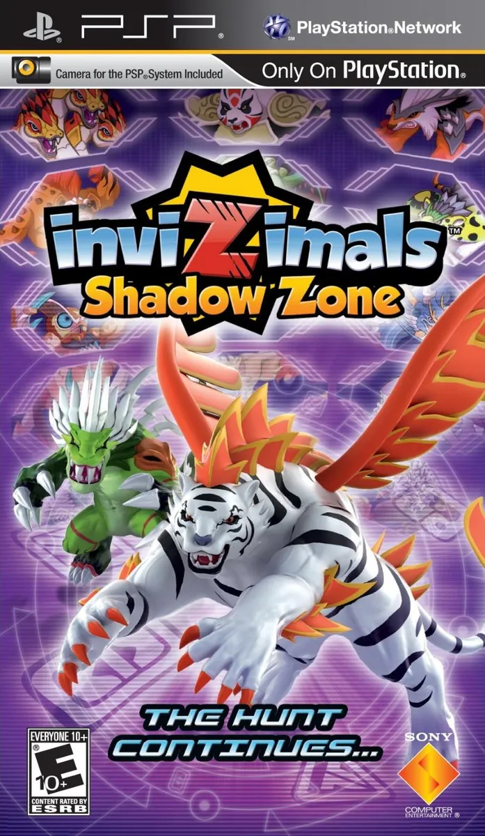 Invizimals: Shadow Zone box art