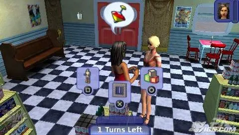 Backdrop artwork for The Sims 2