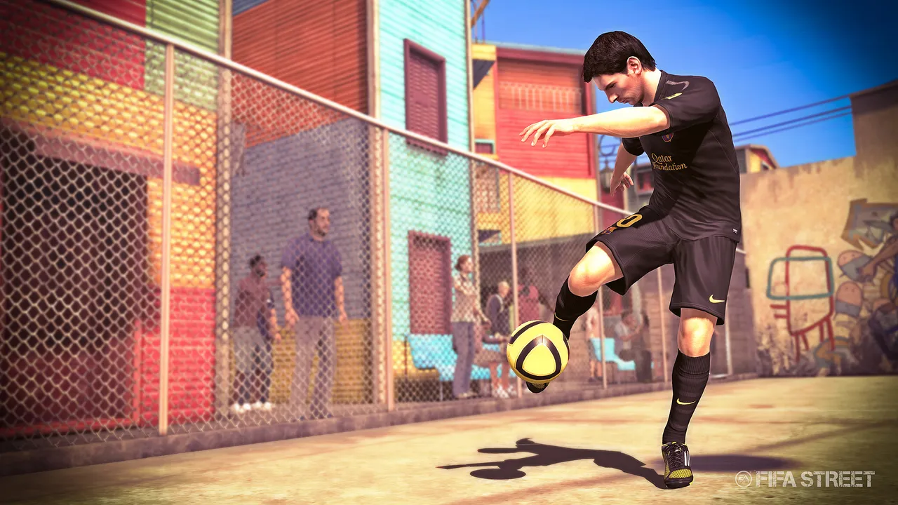 Backdrop artwork for FIFA Street 2