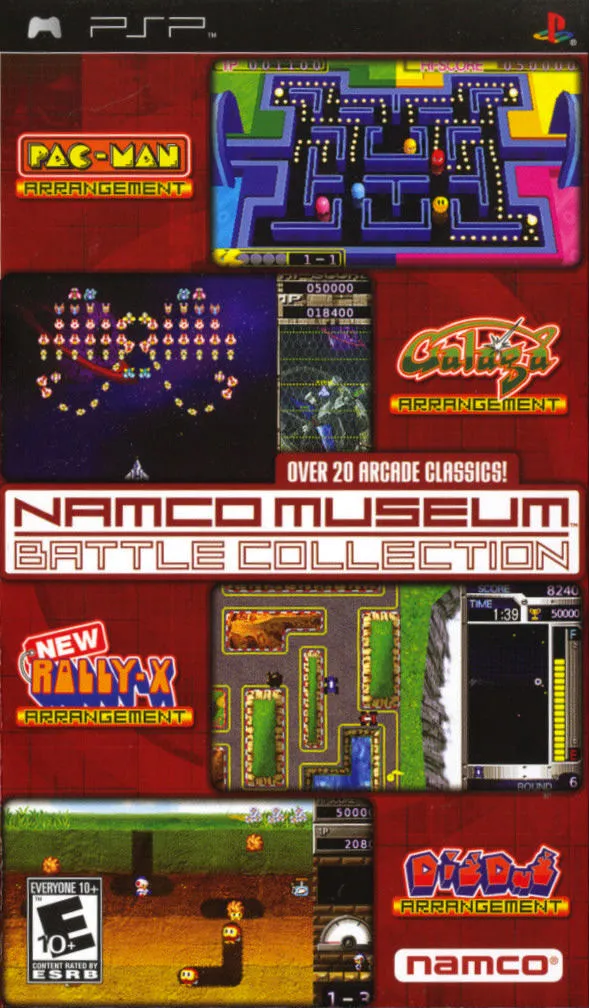 Namco Museum: Battle Collection box art