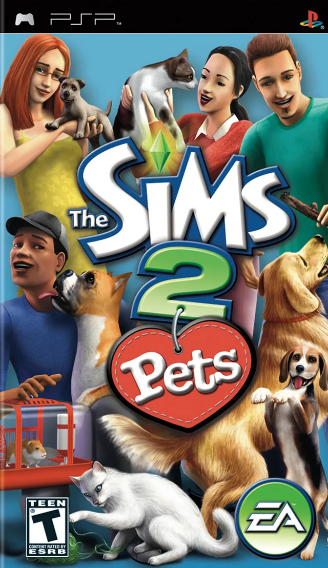 The Sims 2: Pets box art