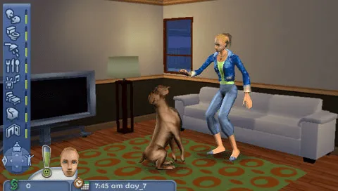 Backdrop artwork for The Sims 2: Pets