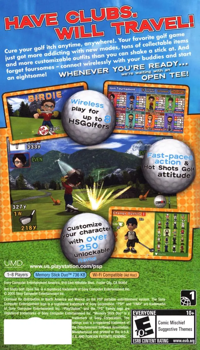 Hot Shots Golf: Open Tee box back