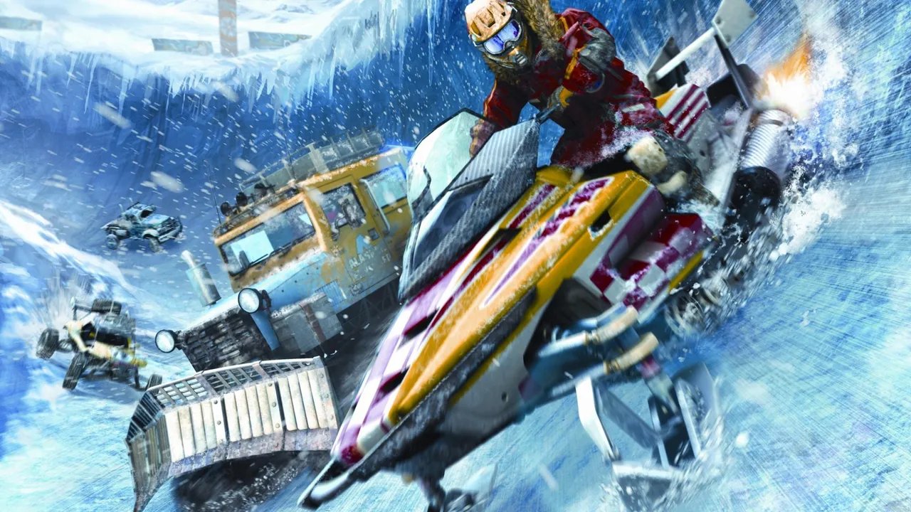 Backdrop artwork for MotorStorm: Arctic Edge
