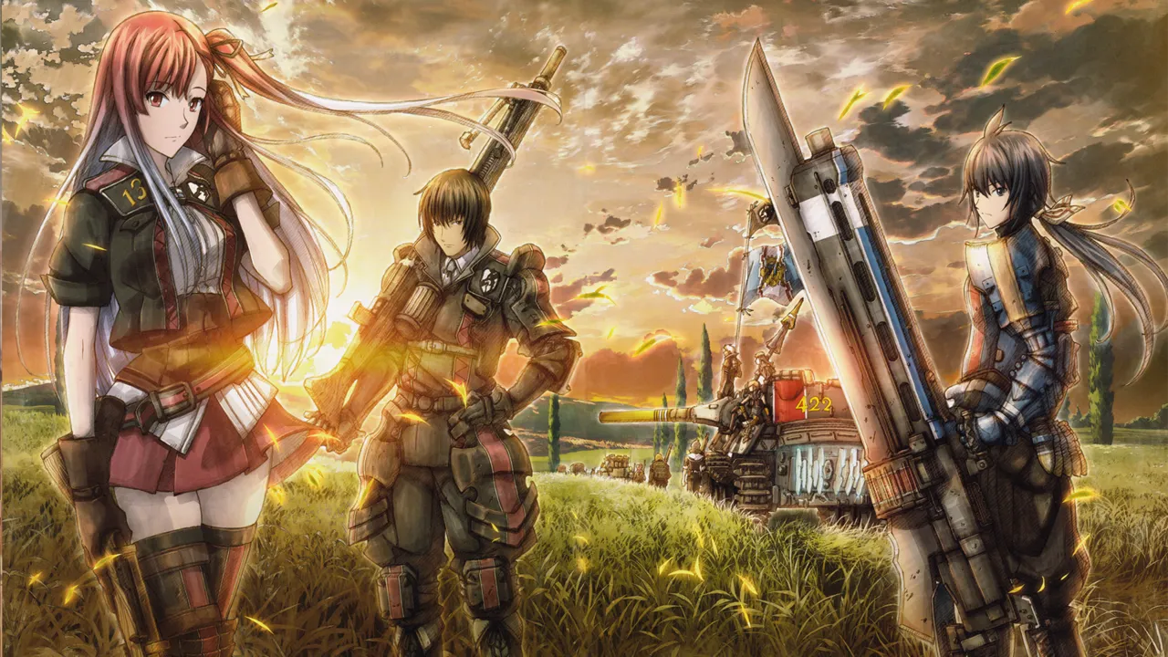 Backdrop artwork for Valkyria Chronicles 3: Extra Edition