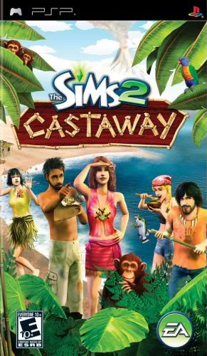 The Sims 2: Castaway box art