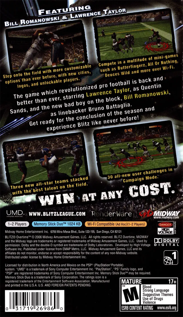 Blitz: Overtime box back