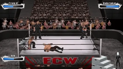 Backdrop artwork for WWE SmackDown vs. Raw 2009
