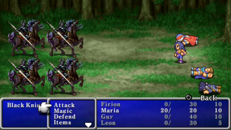 Final Fantasy II screenshot