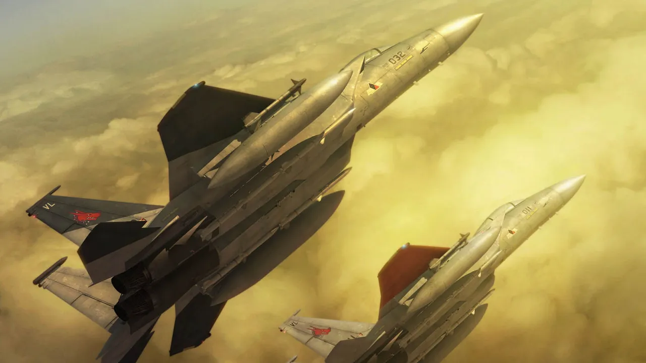 Backdrop artwork for Ace Combat X: Skies of Deception