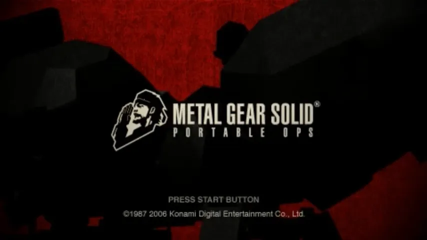 Metal Gear Solid: Portable Ops screenshot