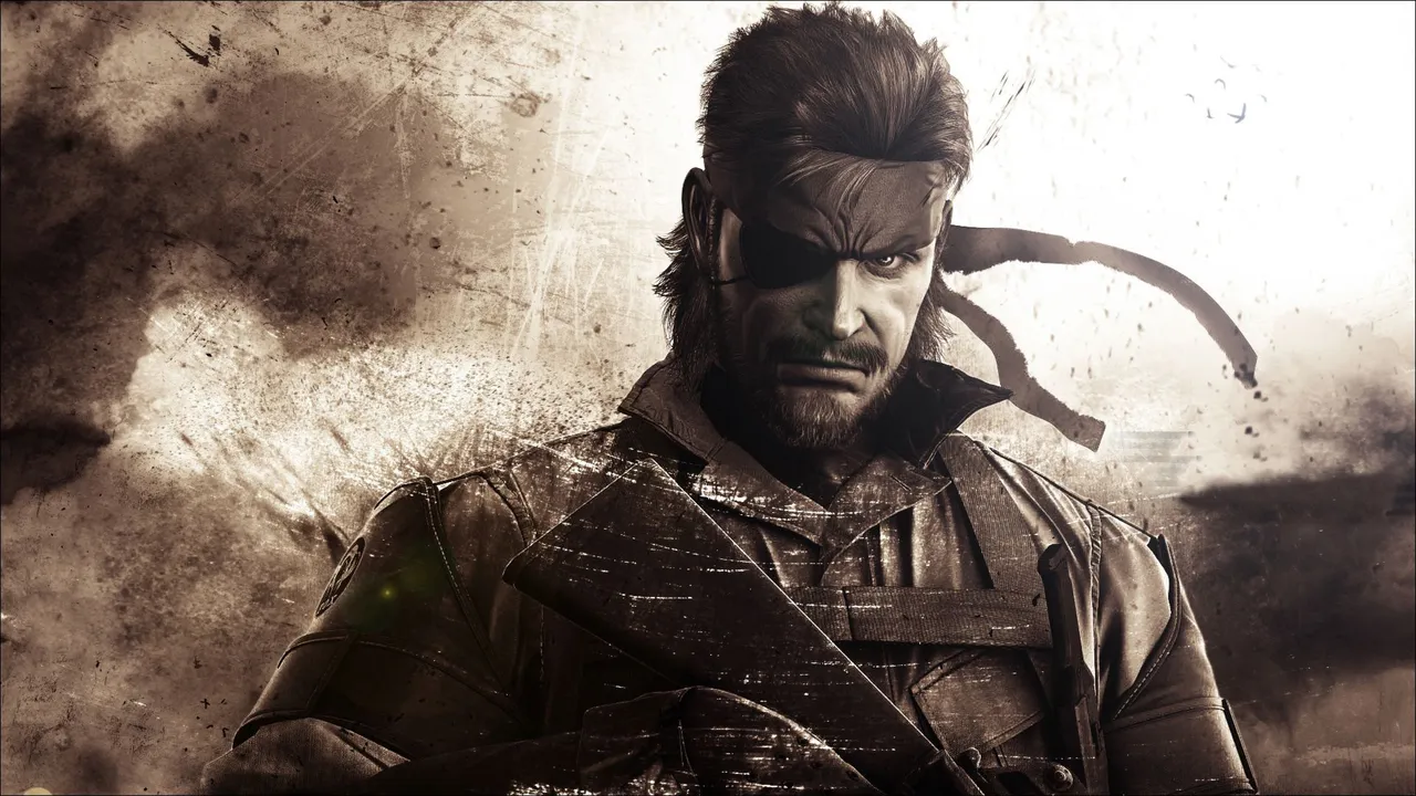 Backdrop artwork for Metal Gear Solid: Peace Walker
