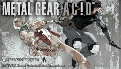 Metal Gear Ac!d screenshot