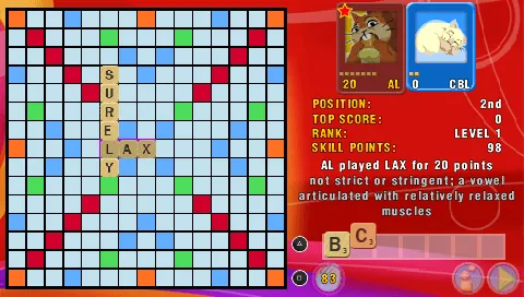 Backdrop artwork for Scrabble: Crossword Game