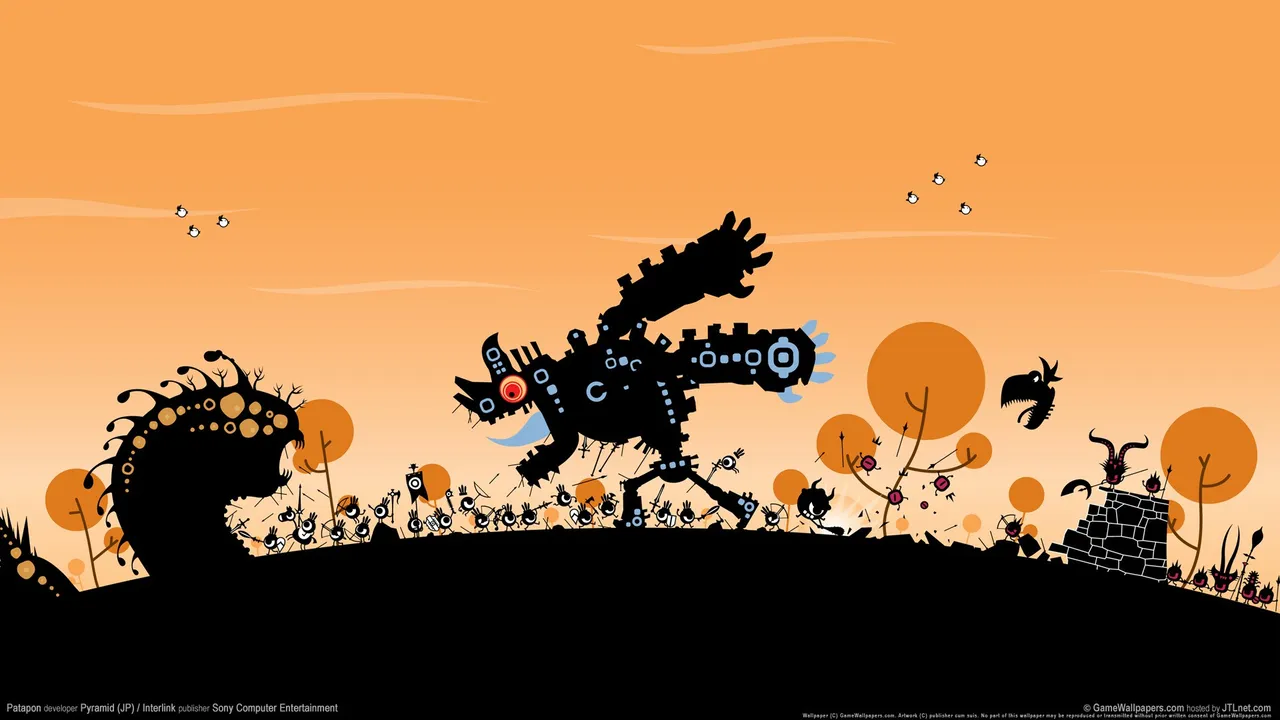 Backdrop artwork for Patapon