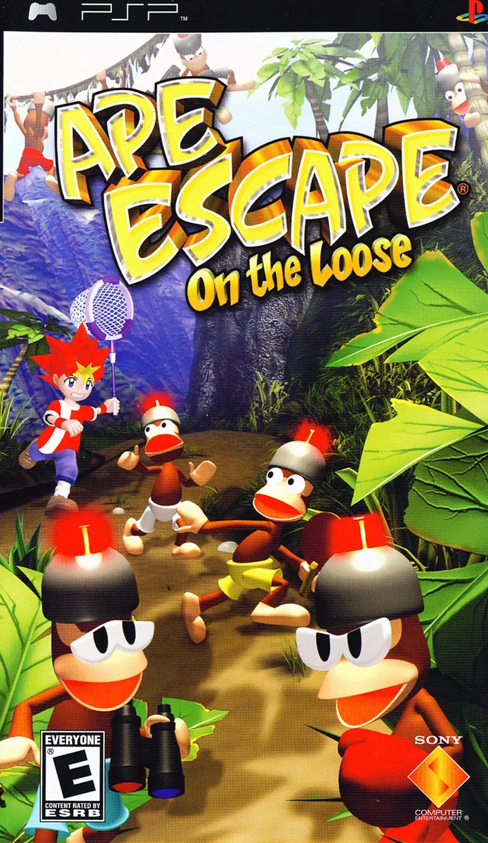 Ape Escape: On the Loose box art
